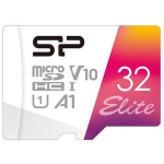 Silicon Power Elite Colorful 32 GB MicroSDHC, SP032GBSTHBV1V20SP, 100 MB/s, 32 GB, UHS-I, A1, V10, Class 10