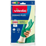 Vileda Dermo Plus L Kindad 177722, puuvill, nitril, 2, veekindlad, mustusekindlad, libisemiskindlad