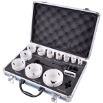 Makita Auksa l&otilde;ikekomplekt D-47298, 19mm, 22mm, 25mm, 29mm, 35mm, 38mm, 44mm, 51mm, 57mm, 68mm, 75mm, 38mm, HSS bimetall