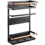 Maclean Magnetiline riiul k&ouml;&ouml;ki MC-910, 340mm, 112mm, 465mm, 12kg, 6 eemaldatavat konksu
