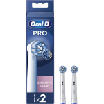 Oral-B Vahetatavad hambaharja pead EB60X-2, 2 tk, valged, t&auml;iskasvanutele, X-kujulised harjased, kulumise indikaator