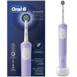 Oral-B Elektriline hambahari D103 Vitality PRO Lilac, 1 harjaots, 3 režiimi, 720 min laadimisaeg, 7600 p/min
