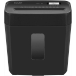 Savio ND-01 paberihakkija, ristl&otilde;ige, 72 dB, must, 6 lehte, 4x32 mm, 11 L, 230 W