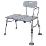 Timago BATHTIM vannitooli seljatoega, 67x41cm, 83-94cm, 136kg, PCV, libisemiskindlad jalad