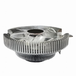Gembird CPU-HURACAN-X40 CPU jahuti, 9cm, 55W, 4-pin, sinine LED, 1600rpm, 26.2dB, h&uuml;drauliline laager, Intel/AMD