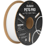 ELEGOO PETG Pro filament 50.203.0199, valge, 1kg, 1.75&plusmn;0.02mm, 230-260&deg;C, UV-kindel, l&ouml;&ouml;gikindel