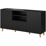Cama Commode PAFOS 150x42x82 Black matt