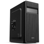 Zalman T6, ATX Mid Tower PC korpus, 1x120mm ventilaator, must, ATX/mATX/Mini-ITX, 2x3.5", 6x2.5", USB 3.0, 2xUSB 2.0