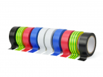 Izolācijas lentu komplekts, 19mm x 0.13mm x 10m, 5 krāsas, G01383, GEKO