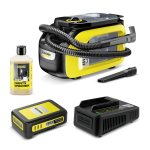 Akutoitega pesutolmuimeja SE 3-18 Compact Battery Set KARCHER 1.081-509.0 18V, 184W, 1.7L