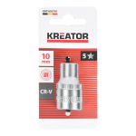 Socket 10mm KREATOR KRTH30701 1/2" Chrome vanadium