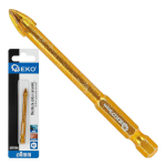 Klaasi ja keraamika puur 8mm HEX, GEKO, G39701H, Volframkarbiid, 1/4" HEX vars