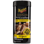 Meguiar&rsquo;s G10900 &ndash; Gold Class Rich Leather Wipes &ndash; nahahooldussalvr&auml;tikud (25 tk, USA)