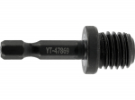 Yato Keermestik M14 YT-47869, 47mm, M14, 1/4" (6.3mm), s&uuml;sinikteras, must pind