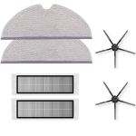 Roborock Accessories Kit 8.02.0092 tarvikute komplekt filter k&uuml;lghari mopiriided S7 S7+ Valge