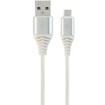 Gembird USB2 Micro-USB kaabel 2m, h&otilde;bedane, 1 USB 2.0, 1 Micro-USB