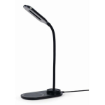 Gembird Mobilais lādētājs bezvadu galda lampa TA-WPC10-LED-01 10W, Ieeja 5 V, Kabelis 1.5 m, Melns, Iek&scaron;telpu, DC, Qi saderīgs