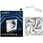 Lian Li ventilaator, UNI FAN SL Wireless 120, 120 mm, 2000 RPM, 64.05 cfm, 2.44 mmH2O, FDB, 5-12 V, valge, PWM tugi