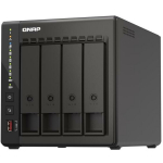 Qnap salvestustorn TS-453E-8G, 8GB RAM, 4 pesa, 2.5GbE, 2 HDMI, 2 M.2, 4 SATA, 90W adapter