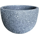 Besk Lillepott 9115022, 30 cm, 30 cm, 20 cm, tumehall, klaasikiud, poolringikujuline, v&auml;listingimustes taimed