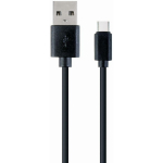 Gembird kaabel CC-USB2-AMCM-1M, 1m, USB A, USB C, USB 2.0, 0.48 Gbit/s, must