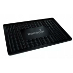 Keeeper Jalamatid 0610250800, 54x38cm, 1.00kg, must, vastupidav plastmass, sooneline pind