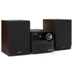 Sharp Hi-Fi mikro s&uuml;steem XL-B512(BR), 45W, pruun, CD, FM, USB, Bluetooth 5.0, 2x7.5W k&otilde;larid, EQ, kaugjuhtimispult