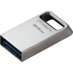 Kingston | USB 3.2 Flash Drive | DataTraveler micro | 64 GB | USB Type-A | Silver