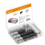 Sonoff DIN raudtee juhtme&uuml;hendus 211, 250V, 32A, 0.2-4mm2, 0.2-2.5mm2, 20 tk.