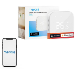 Meross Nutikas termostaat MTS215MA-EU, &plusmn;0,5&deg;C, 16A, 100-250V~, 0-40&deg;C, Matter, Apple Home, Amazon Alexa, Google Home, SmartThings