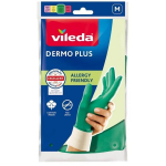 Vileda Dermo Plus M Kindad, 2, puuvill, nitril, CE, WEEE, veekindlad, mustusekindlad, libisemiskindlad