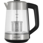 Concept Kettle RK4190, 1.7l, 2200W, 2 x kaas: klassikaline + teefiltriga, temperatuurikontroll 40-100&deg;C
