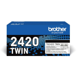 Brother Toonerikassett TN2420TWIN, 3000 lehte, 2 kassett, must, k&otilde;rge saagikus