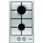 Simfer | Hob | H3.200.VGRIM | Gas | Number of burners/cooking zones 2 | Rotary knobs | Stainless steel