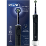 Oral-B Elektriline hambaharja D103 Vitality PRO Black, 1 harjapea, 3 režiimi, 7600 p/min, laaditav, veekindel