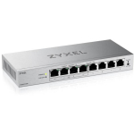 Zyxel GS1200-8HPV3-EU0101F kommutaator, 8xGbE, 4xPoE, 68W, L2, hallatav, laua-, ventilaatorita