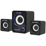 Blow 66-377# k&otilde;lar 3-suunaline 3 W must traadita, 4 &Omega;, 280-18000 Hz, 2.1 kan., USB, kaardilugeja