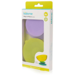 Kidsme Stay-in-Place alus-hoidja 160494 LILA, 2 tk, iminapp, libisemiskindel, Lime&Lavender
