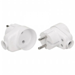 Nurga pistik 2P+Z; WT-16U/G K2/BIAŁY; ORNO