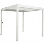 Varikatus MIRADOR, 3x4xH2,5m, valge, 19482 HOME4YOU