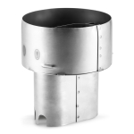 Gaasisuitsu adapter KARCHER 4.656-079.0, diameeter 200mm