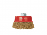Koniskā birste, tērauda sari, 85mm, G00590-2 GEKO