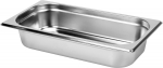 Gastronomiskais konteiners GN 1/3, YG-00272, YATO, nerūsējo&scaron;ā tērauda, 2.5 l, 65 mm, līdz 300 &deg;C, trauku mazgājamā ma&scaron;īnā mazgājams