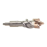 SDS-MAX TCT TUNEĻURBJI - VIENGABALA KONSTRUKCIJA, SDS-MAX TCTT 40 X 150 - 1 PC, 4932430743 MILWAUKEE