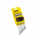 Garais hromētais uzgriežņu atslēgu komplekts, 6 gab., 4-94-646, STANLEY