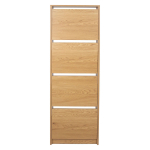 Apavu skapis AALBORG 49x18xH160cm, ozols 45098