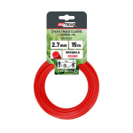 Apaļ&scaron; trimmera vads, 2.7mm x 15m, izturīgs neilons, AW70124, AWTOOLS