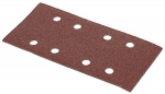 Liivapaber ristk&uuml;lik 93x185mm - G40 - 5 tk, KREATOR, KRT201003, Terade suurus (P): 40, Auged: 8
