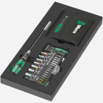 Fomu ieliktnis Kraftform Kompakt un Tool-Check PLUS Set 1, Wera, 05150150001, izturīgs, 57 piederumi