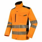 Korkeasti n&auml;htav jakk Uranus, PESSO, DS135O_L, CL2, oranž/must, L
